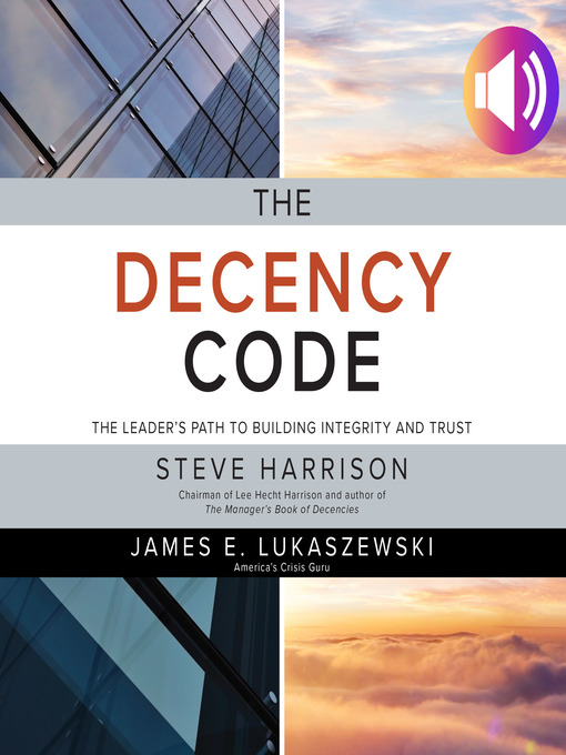 Title details for The Decency Code by Steve Harrison - Wait list